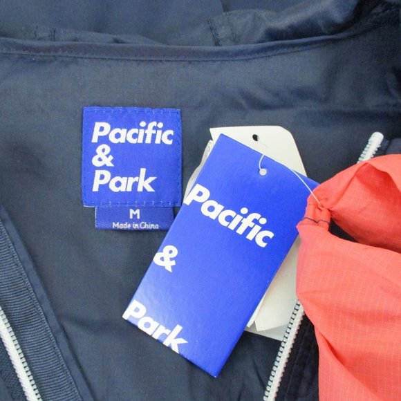 Pacific and Park Color Block Windbreaker Jacket - Picture 6 of 7